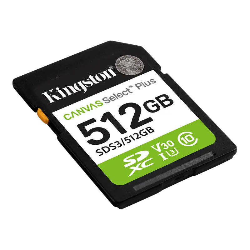 Kingston Canvas Select Plus Gen3 SDXC / SDS3/512GB