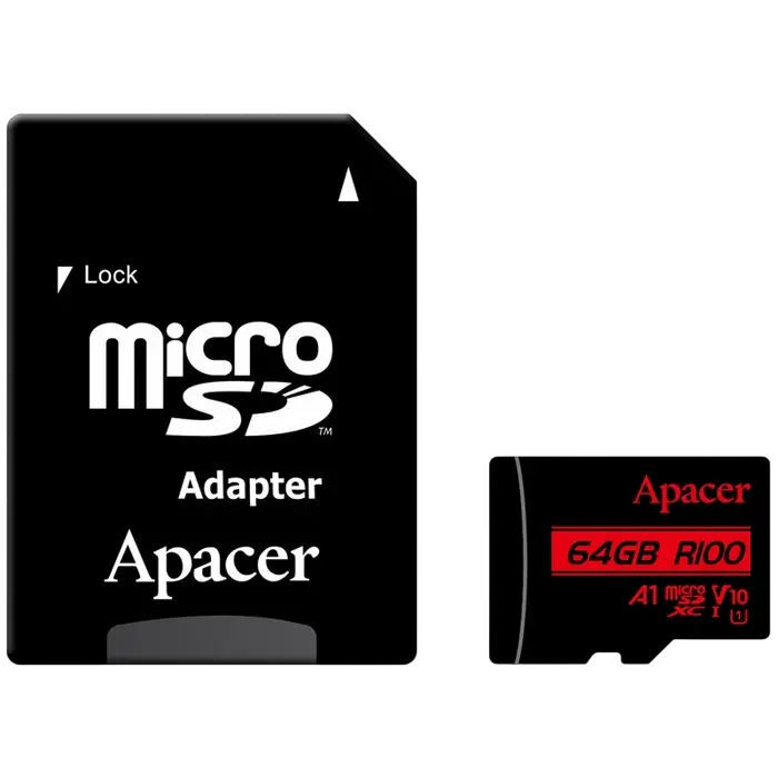 Apacer MicroSD AP64GMCSX10UB-R