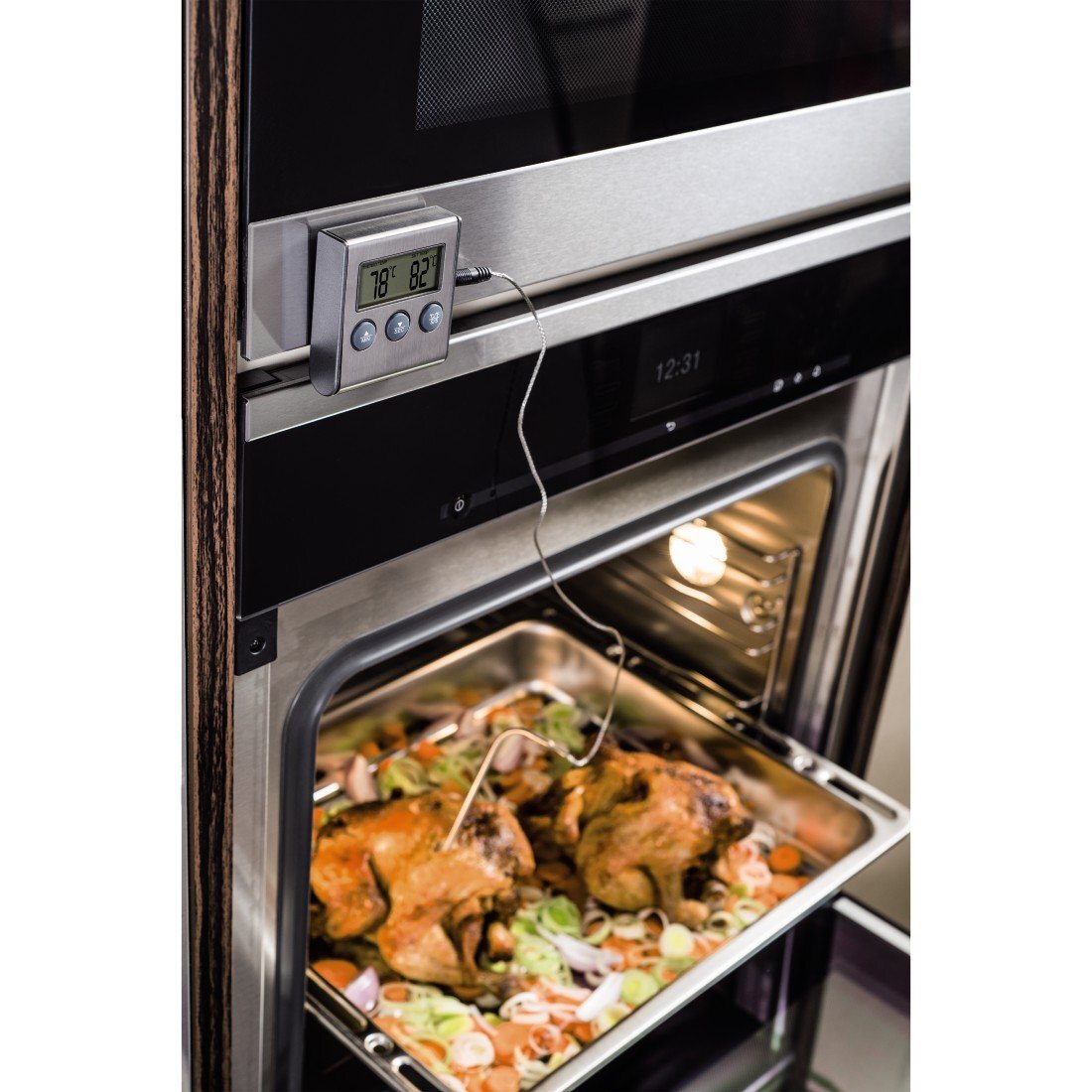 Xavax Digital Meat Thermometer with Timer / 111381