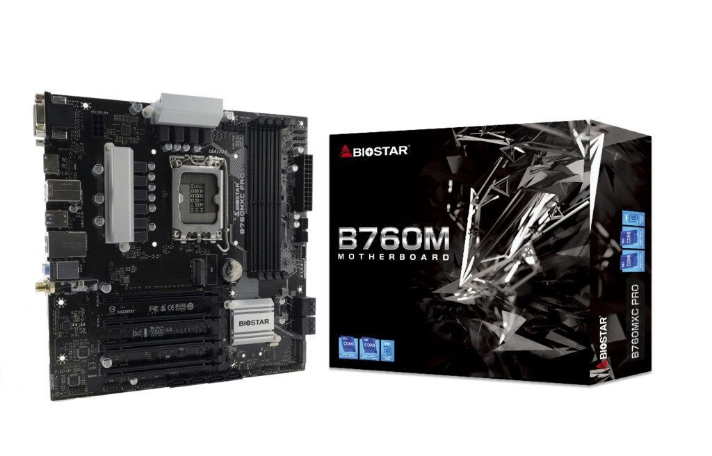 Biostar B760MXC PRO / LGA1700 DDR5 mATX