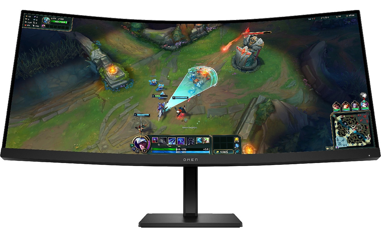 HP OMEN 34c G2 / 34  WQHD VA LED Ultra WQHD 180Hz Black