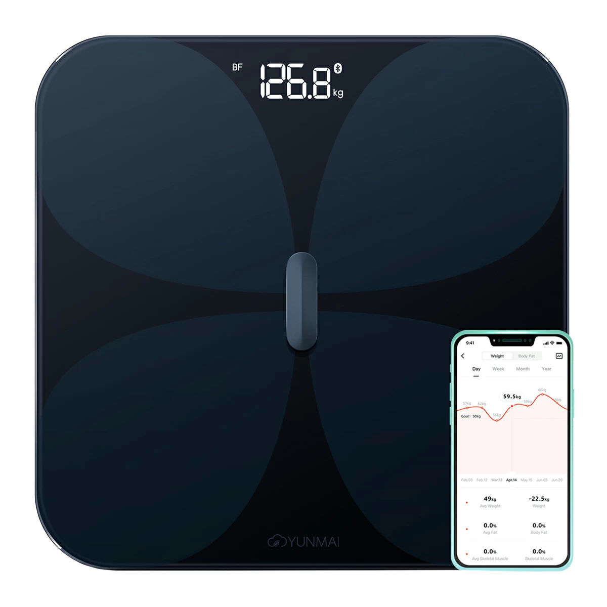 YUNMAI PRO Smart Scale / M1806 Black