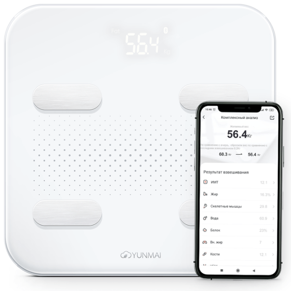 YUNMAI Smart Scale S / M1805 White