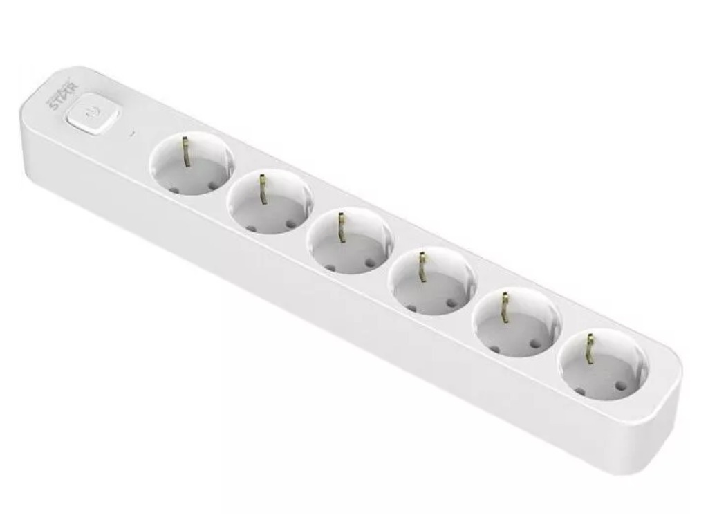 Winning STAR ST-1016 / 6 sockets / 2m White