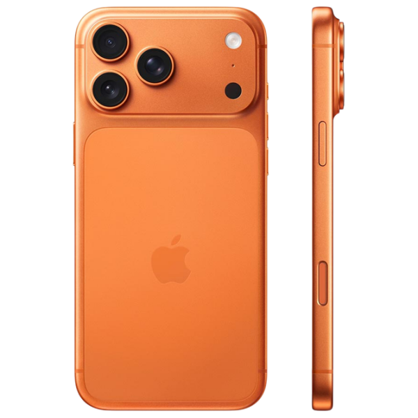 Apple iPhone 17 Pro Max / 6.9 Super Retina XDR OLED / Apple A19 Pro Bionic / 12GB / 256GB / 4832mah Orange