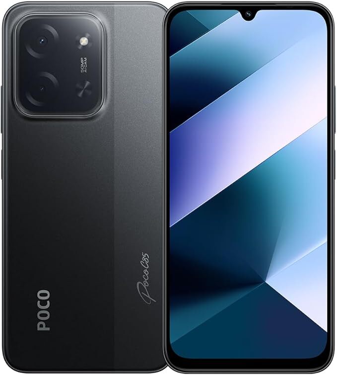 Xiaomi POCO C85 / 6.9 ISP / MediaTek Helio G81 Ultra / 6GB / 128GB / 6000mAh Black