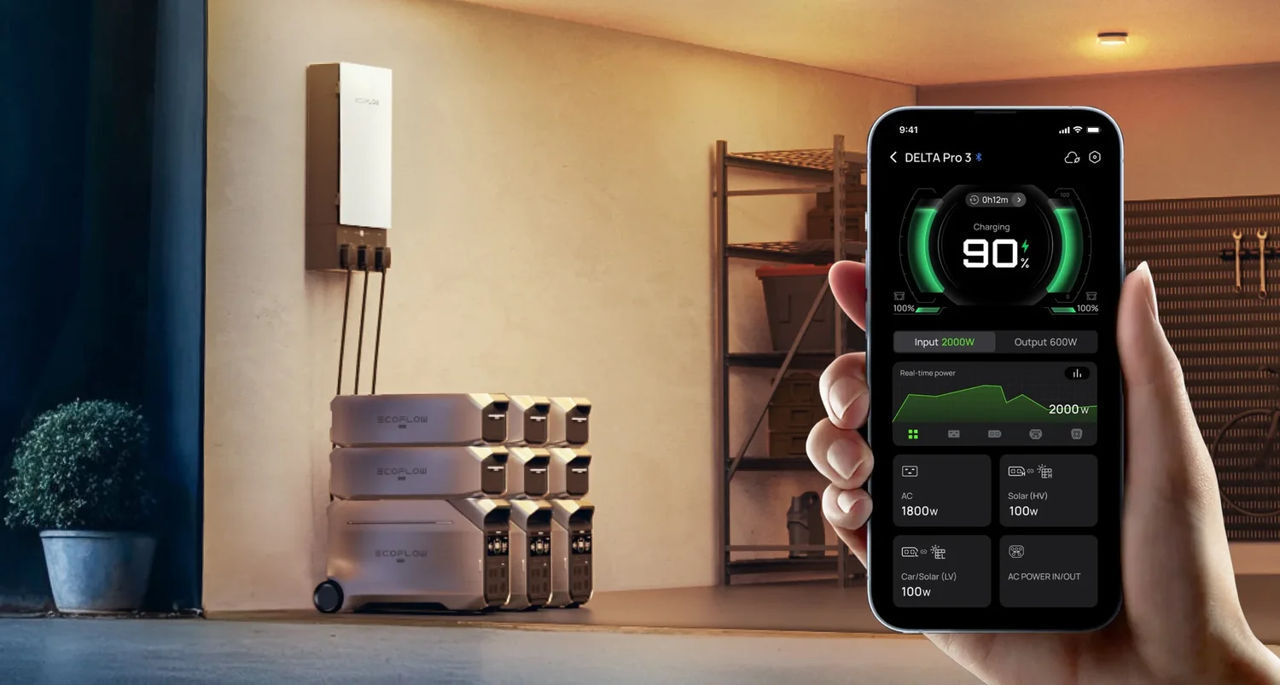 EcoFlow DELTA PRO 3 Smart Extra Battery / 4096Wh Grey