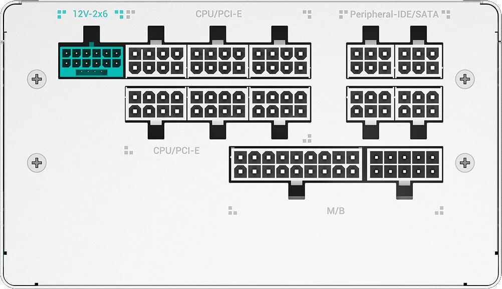 Deepcool GamerStorm PQ1200G 1200W White