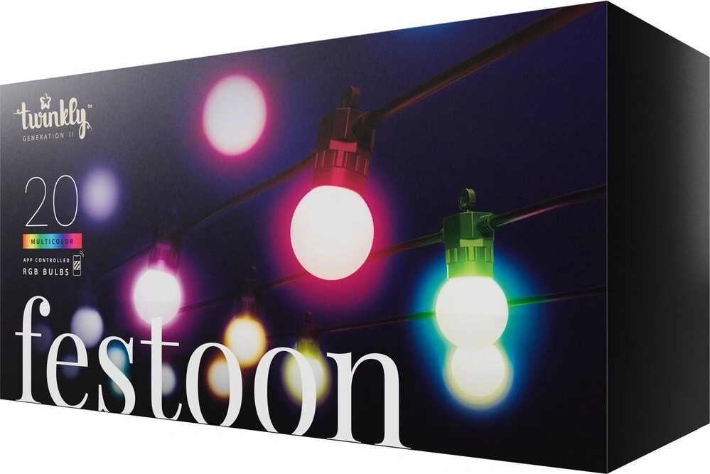 Twinkly Festoon RGB 20 G45 10m / TWF020STP-BEU