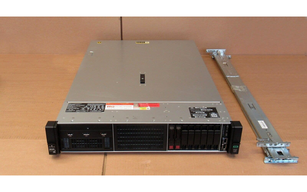 HPE DL380 GEN10 2U / 2x Gold 6138 / 128GB DDR4 / 1TB M.2 RISER / 1.8TB SAS HDD / 2x 500W / NO OS
