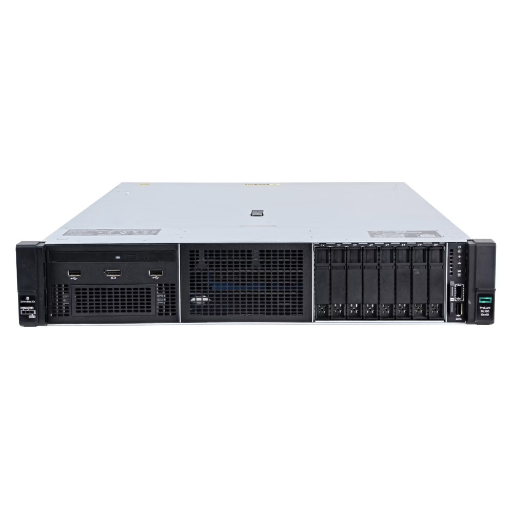 HPE DL380 GEN10 2U / 2x Silver 4208 / 128GB DDR4 / 480GB M.2 RISER / 1.2TB SAS HDD / 1+1 500W / NO OS