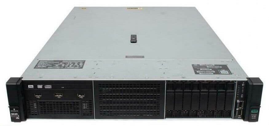 HPE DL380 GEN10 2U / 2x Silver 4208 / 128GB DDR4 / 480GB M.2 RISER / 1.2TB SAS HDD / 1+1 500W / NO OS