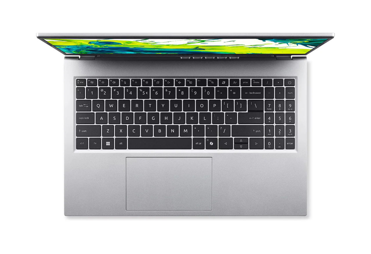 Acer Aspire Go 15 AG15-72P / 15.6 512GB PCIe NVMe SSD IPS FullHD / Core 5 120U / 32GB DDR4 / 1TB NVMe Silver