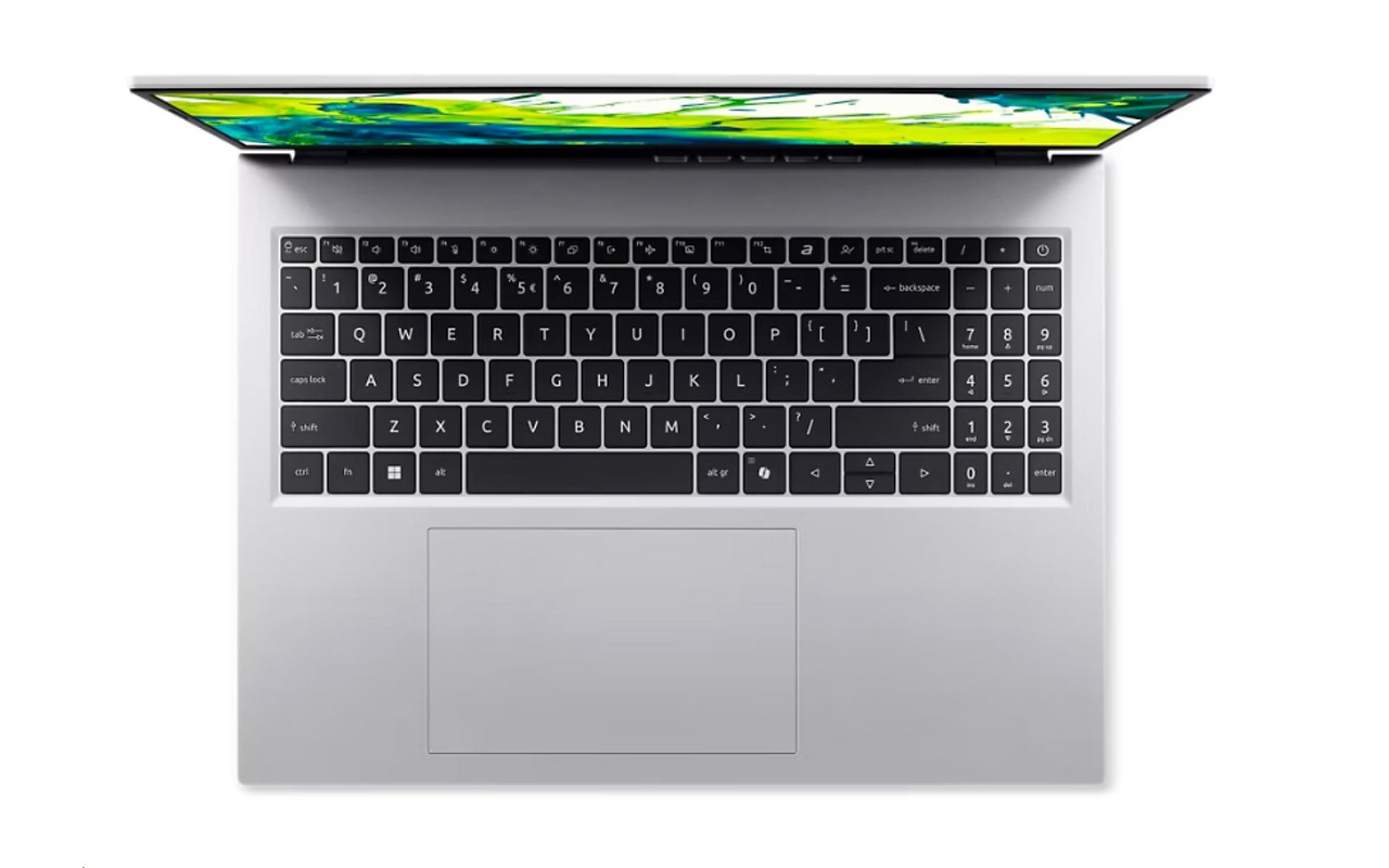 Acer Aspire Go 16 AG16-71P / 16 IPS WUXGA 120Hz / Core 5 120U / 32GB LPDDR5 / 1TB NVMe Silver