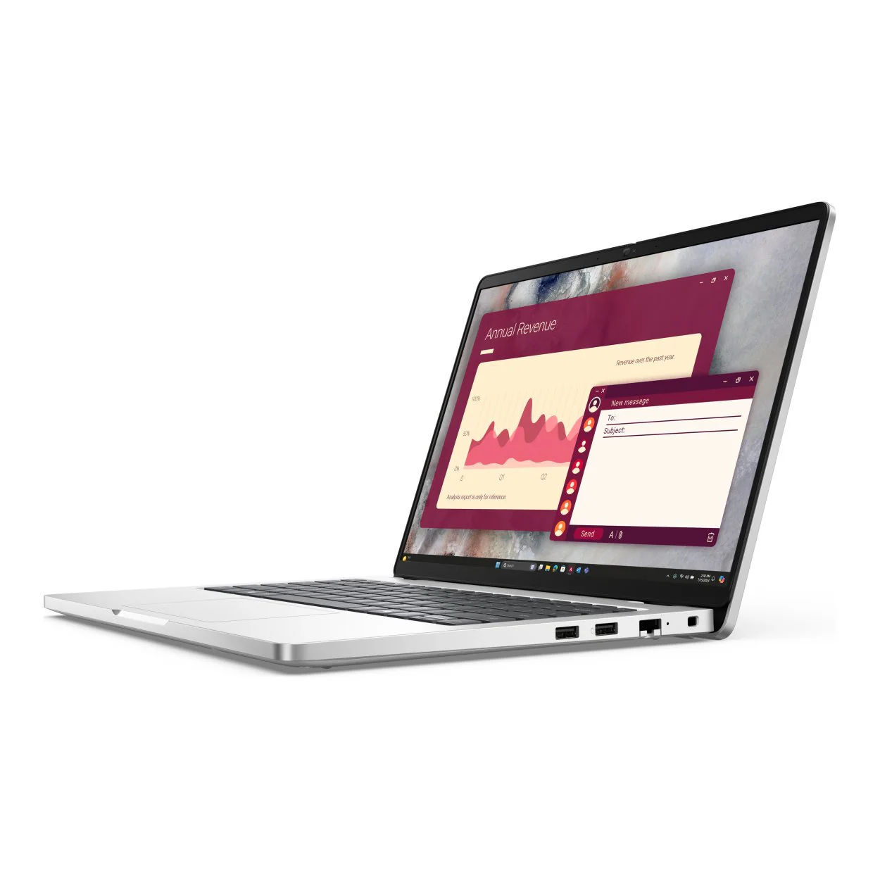 DELL Pro 14 / 14 FullHD+ / Core Ultra 7 265U / 16GB DDR5 / 512GB SSD / PC14250 Silver