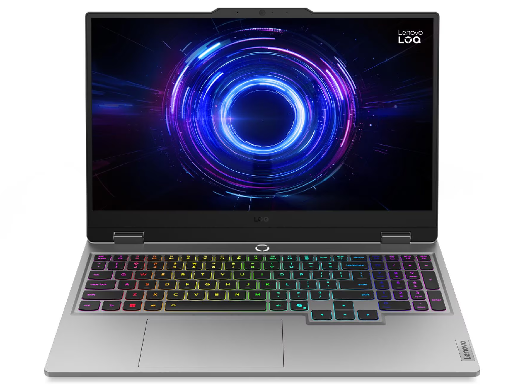 Lenovo LOQ 15IRX10 / 15.6 FullHD IPS 144Hz / Core i5-13450HX / 16GB DDR5 / 1TB NVMe / GeForce RTX 5060 8GB / 83JE00PQRK Grey