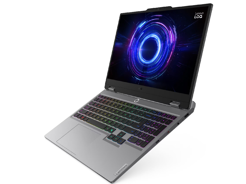 Lenovo LOQ 15IRX10 / 15.6 FullHD IPS 144Hz / Core i5-13450HX / 16GB DDR5 / 1TB NVMe / GeForce RTX 5060 8GB / 83JE00PQRK Grey
