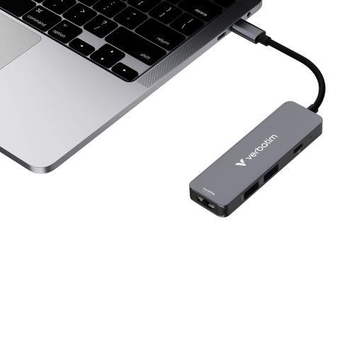 Verbatim USB-C Essentials Multiport Hub / 32155