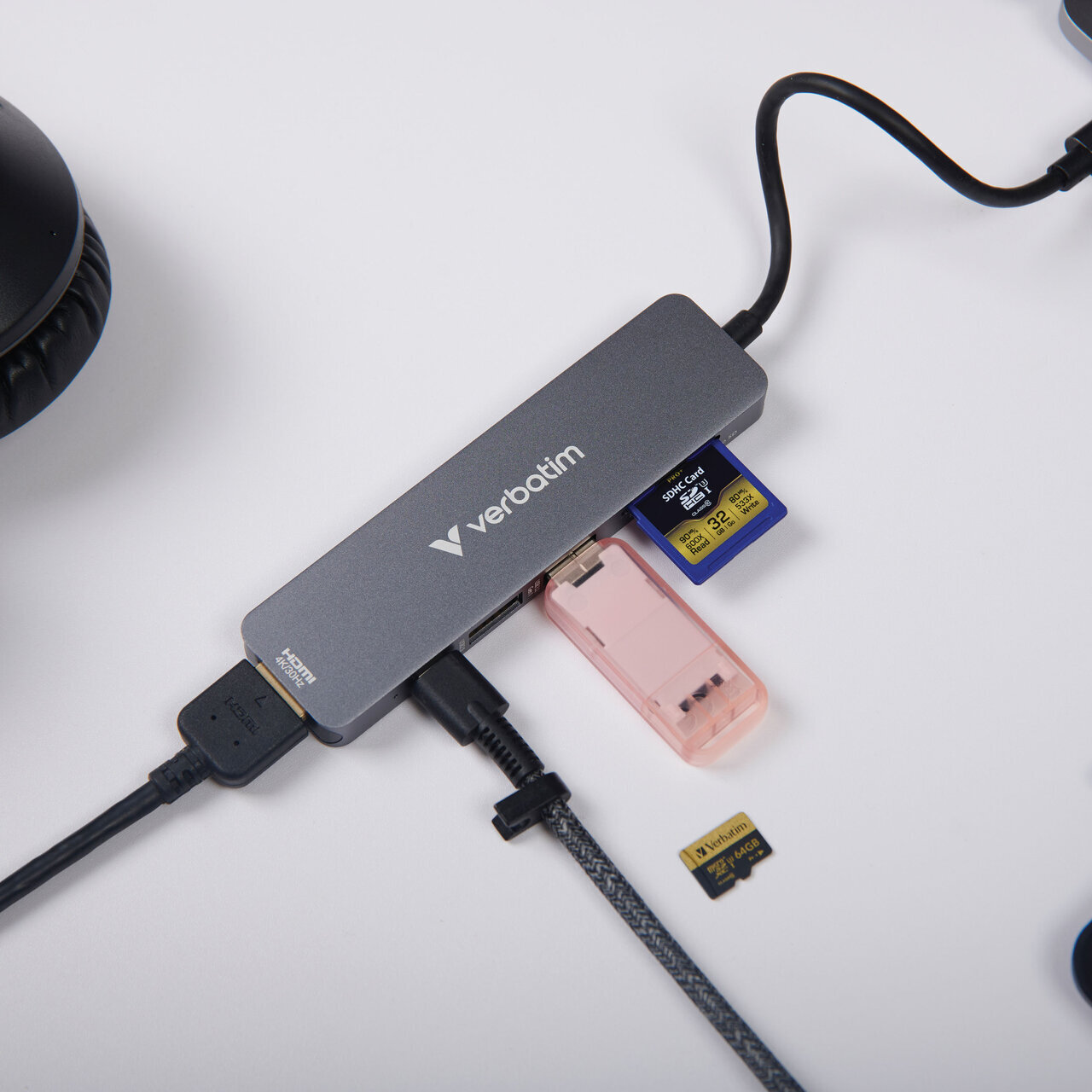Verbatim USB-C Essentials Multiport Hub / 32156