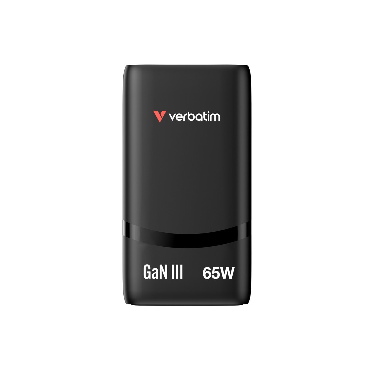 Verbatim Fold 'n' Go GaN Charger 65W Black