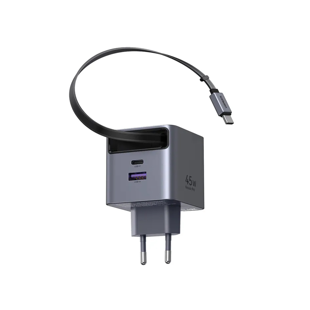 UGREEN X614 / 45W Retractable Graphite