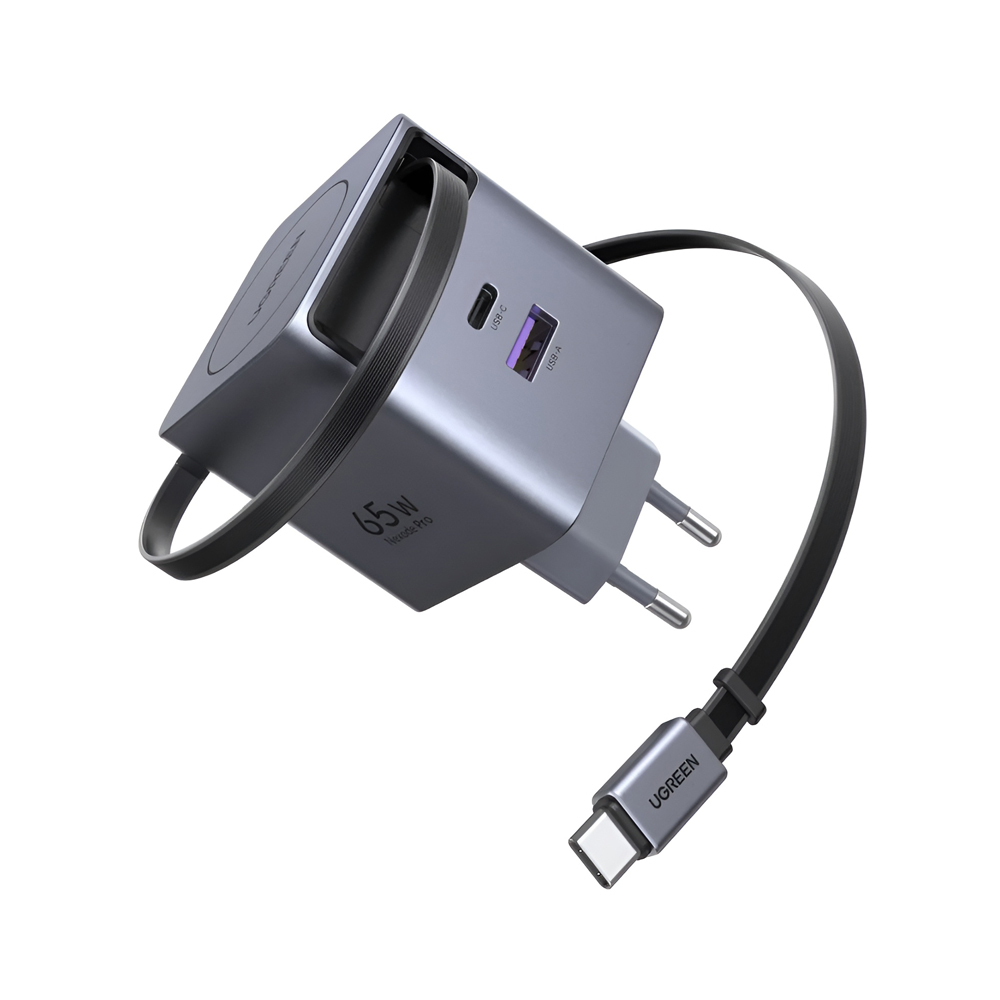 UGREEN X615 / Retractable 65W Graphite