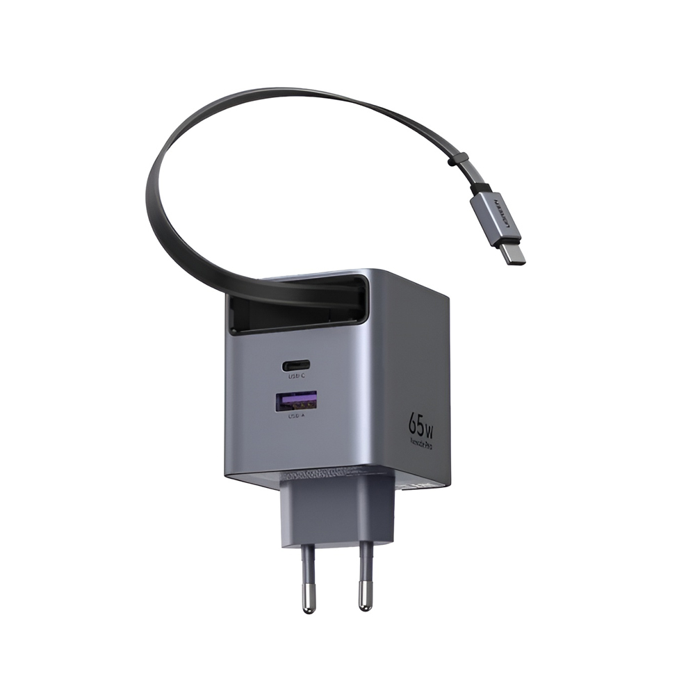 UGREEN X615 / Retractable 65W Graphite