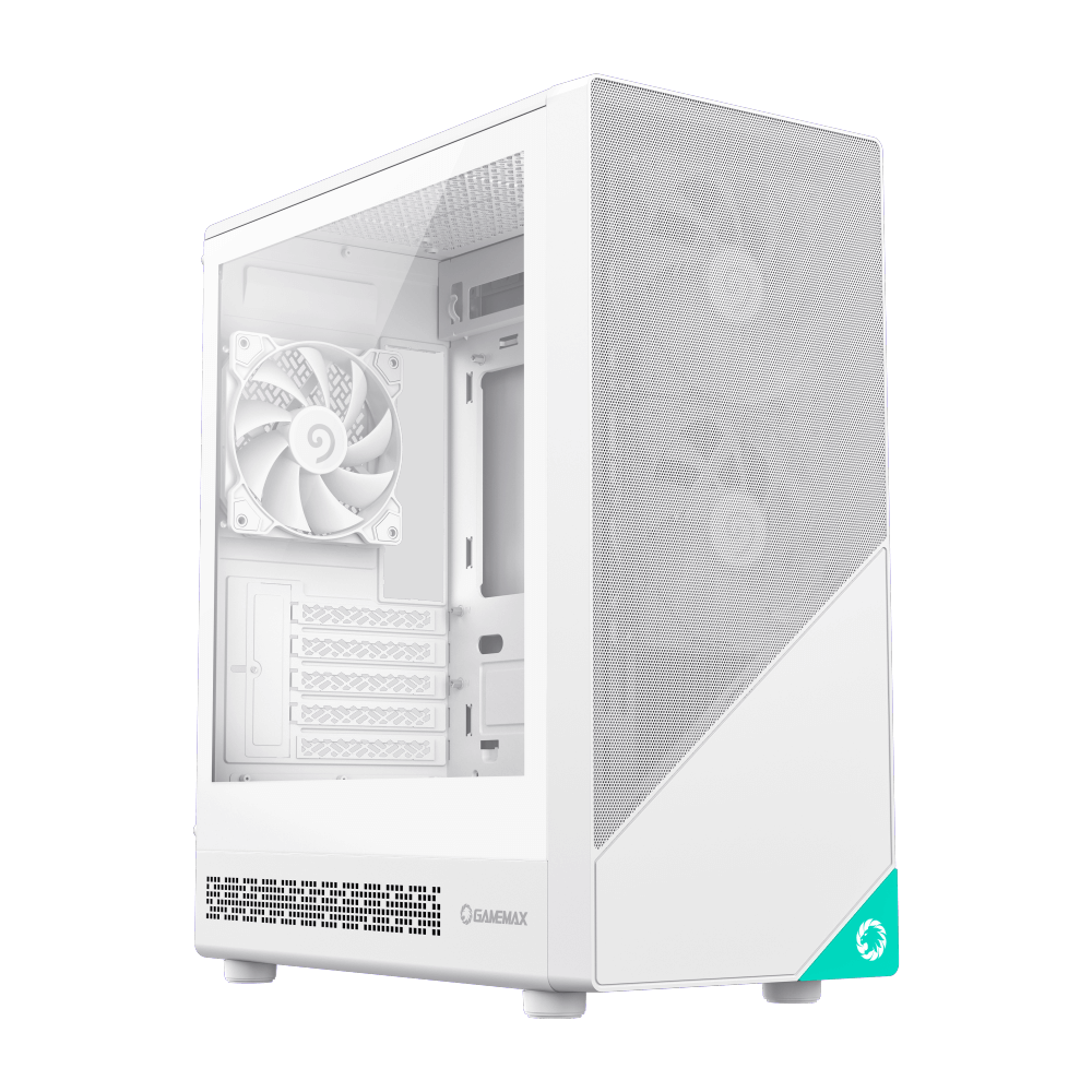 GameMax Focus MW mATX White