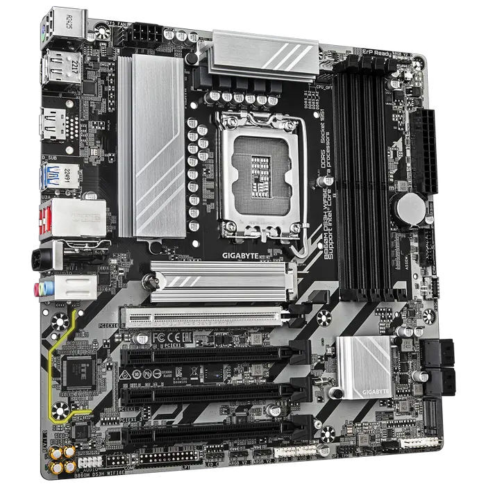 GIGABYTE B860M DS3H WI-FI 6E / mATX LGA1851 DDR5