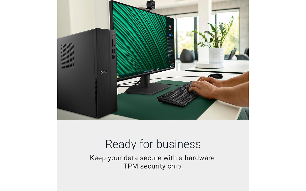 DELL Tower ECT1250 MT / Core i3-14100 / 8GB DDR5 / 512GB SSD / Windows