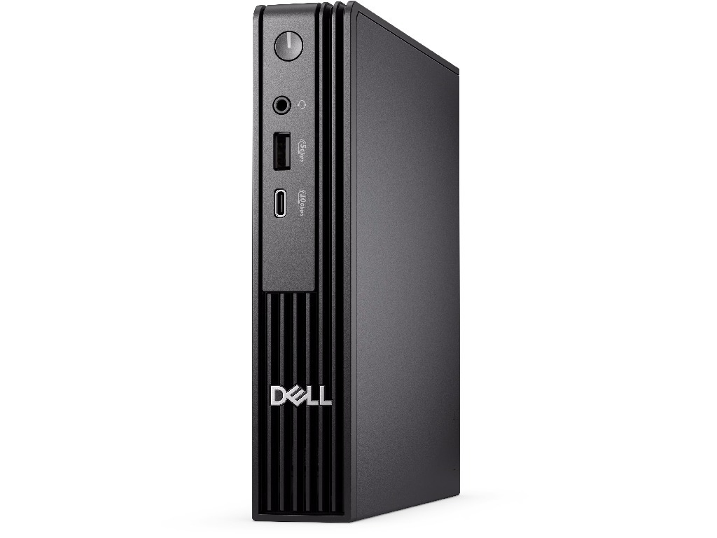 DELL Pro Micro QCM1250 MFF / Core i3-14100T / 8GB DDR5 / 512GB SSD Linux/DOS