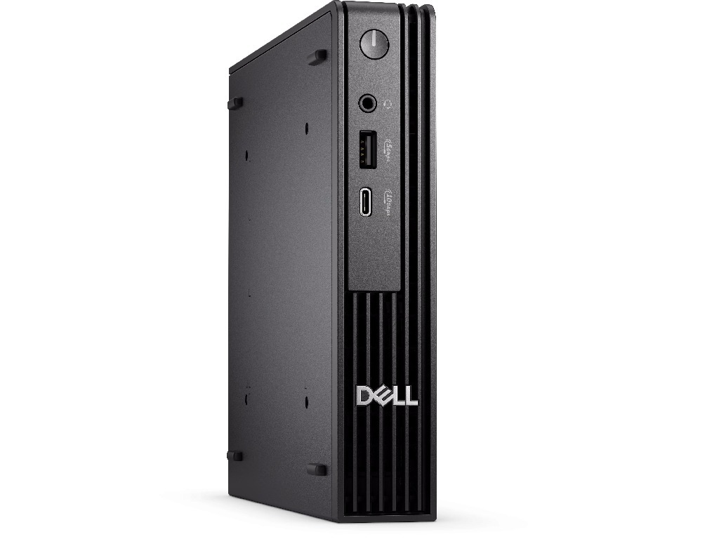 DELL Pro Micro QCM1250 MFF / Core i3-14100T / 8GB DDR5 / 512GB SSD Linux/DOS