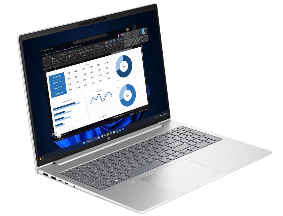 HP ProBook 4 G1i / 16 WUXGA TOUCH / Core Ultra 7 255H / 32Gb DDR5 / 1TB NVMe / Intel Arc / Windows 11 PRO / B9ZM6ET#UUQ Silver