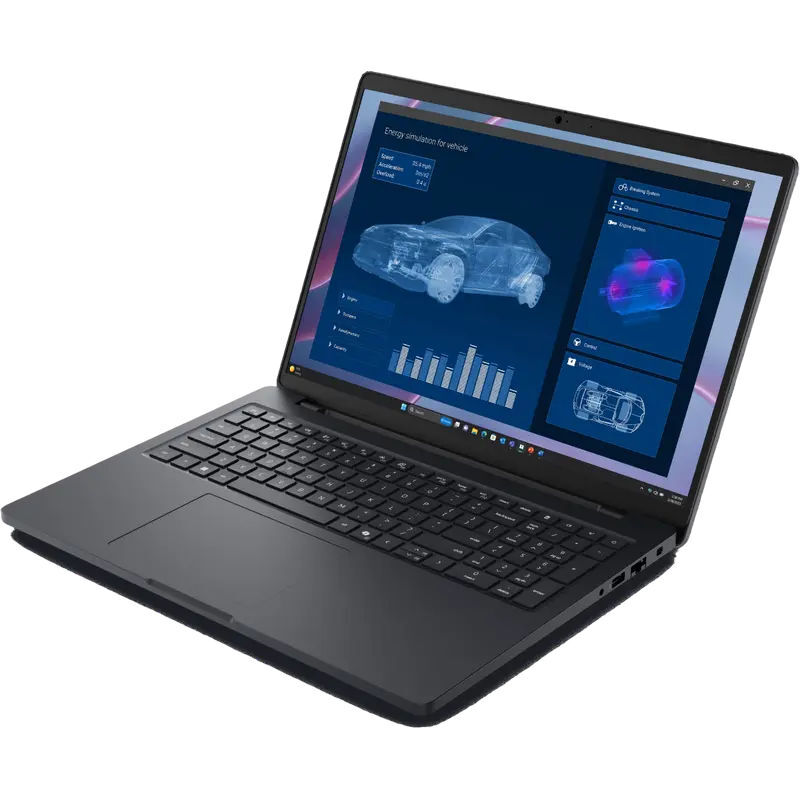 DELL Pro Max 16 MC16255 / 16 IPS QHD+ / Ryzen AI 9 HX PRO 370 / 32Gb LPDDR5X / 1Tb SSD / RTX PRO 1000 8Gb / Windows 11 Pro Black