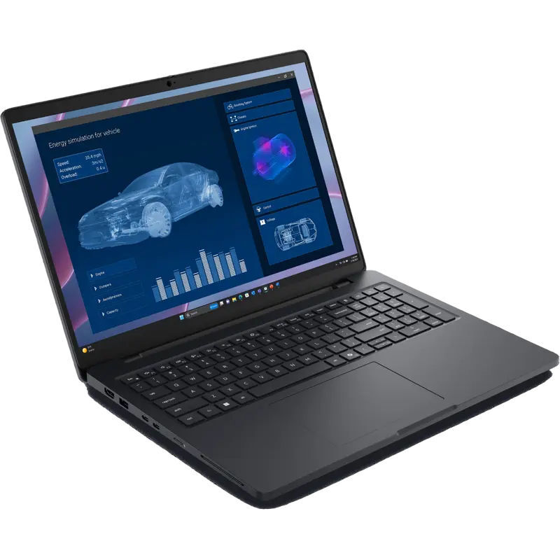 DELL Pro Max 16 MC16255 / 16 IPS QHD+ / Ryzen AI 9 HX PRO 370 / 32Gb LPDDR5X / 1Tb SSD / RTX PRO 1000 8Gb / Windows 11 Pro Black