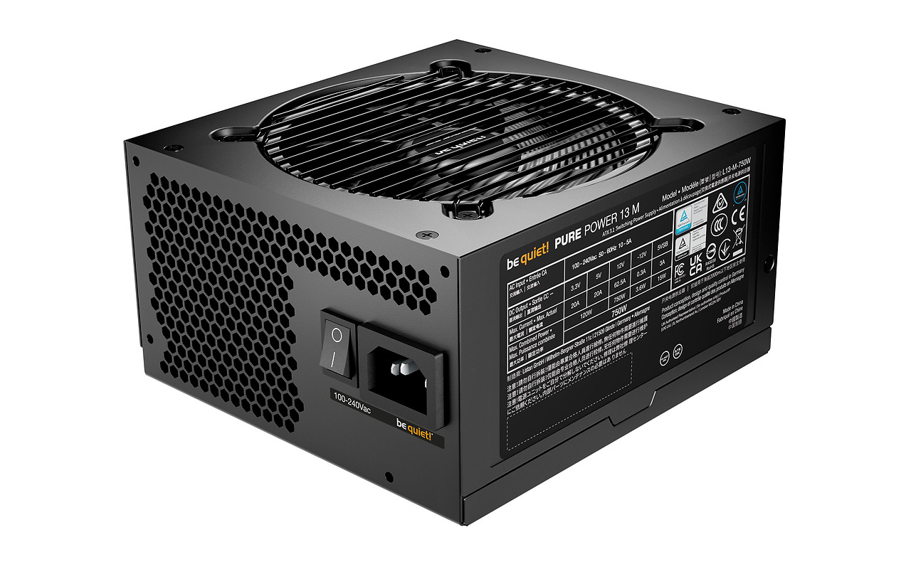 be quiet! PURE POWER 13 M 750W Black