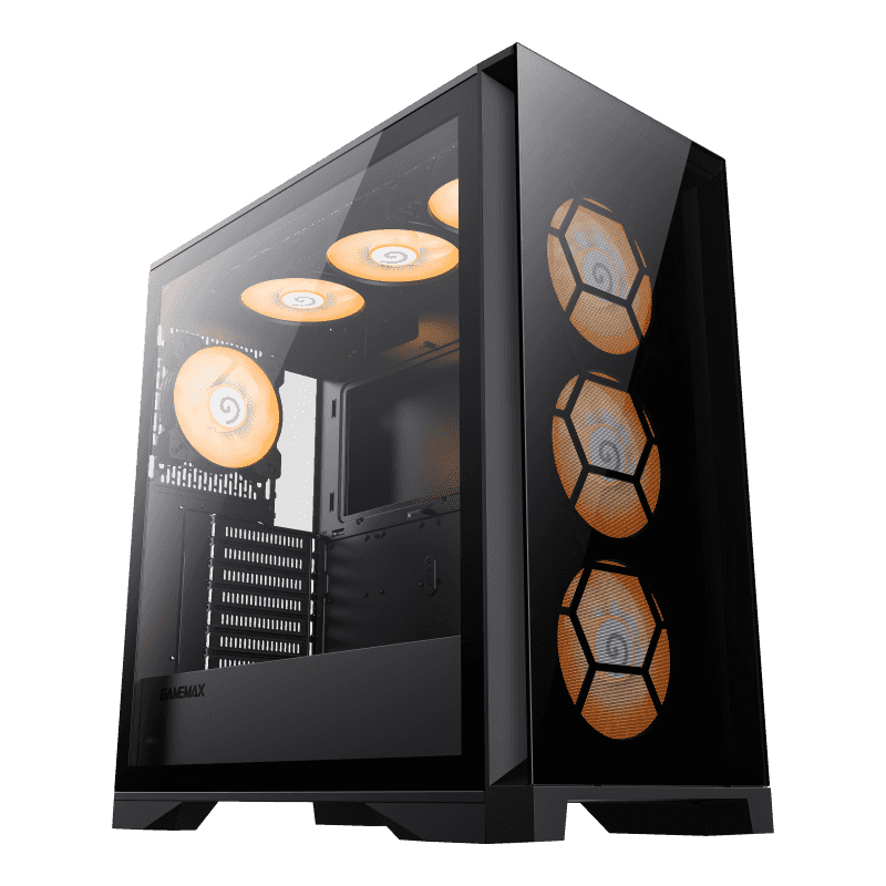 GameMax LEADER TG EATX Black