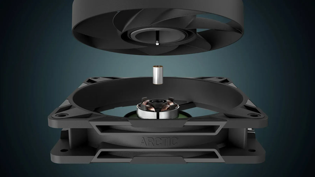 Arctic P12 Pro PST Black