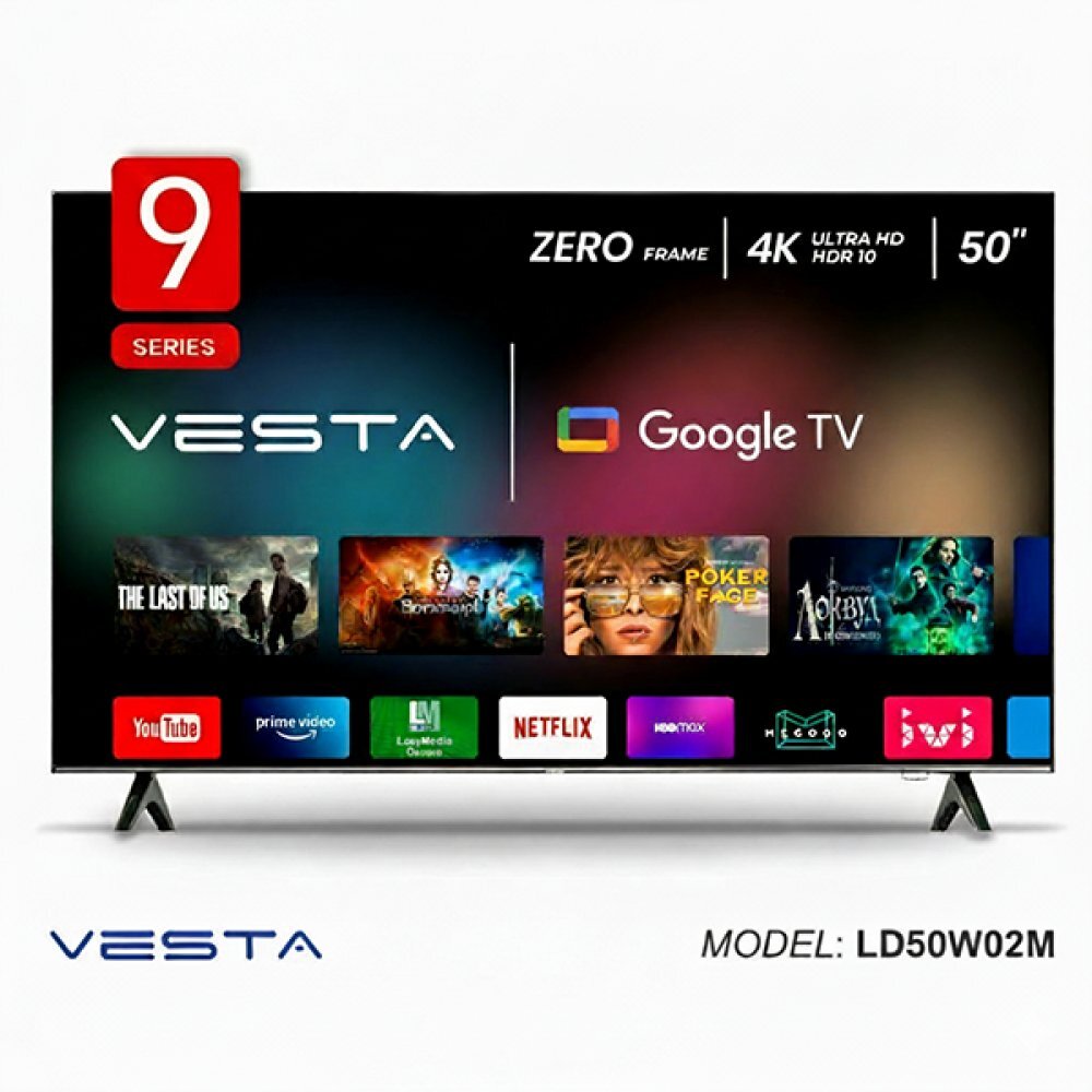VESTA LD50W02M / 50 UHD 4K Google TV