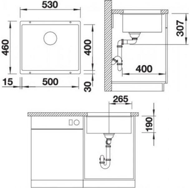 BLANCO Rotan 500-U / 527146