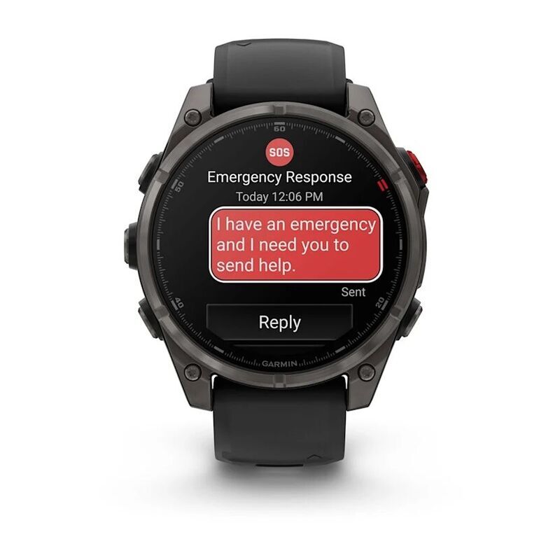 Garmin fenix 8 Pro  47 mm AMOLED / 010-03198 Black
