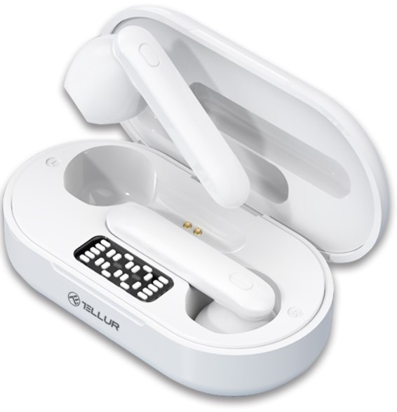 Tellur  Flip Wireless Earphones White