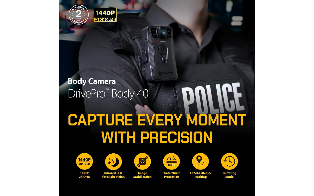 Transcend DrivePro Body 40 / TS128GDPB40A