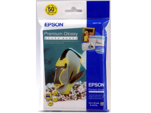 Epson Premium Glossy Photo Paper / 50 Sheets