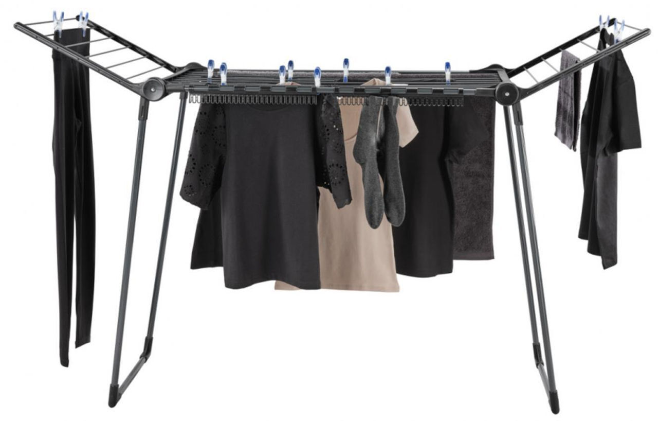 Leifheit Pegasus 150 Solid Slim 81690 Black