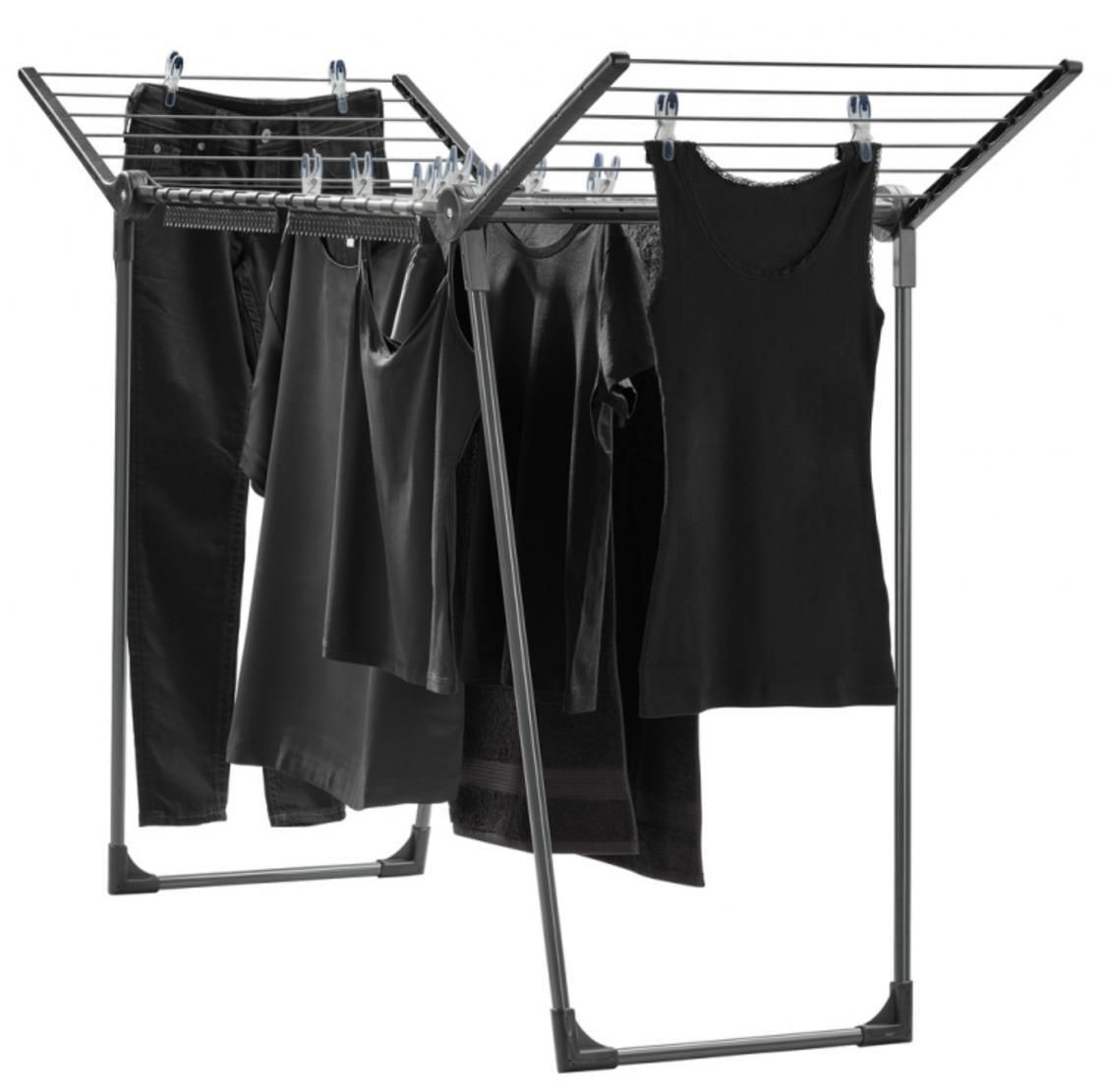 Leifheit Pegasus 150 Solid Slim 81690 Black