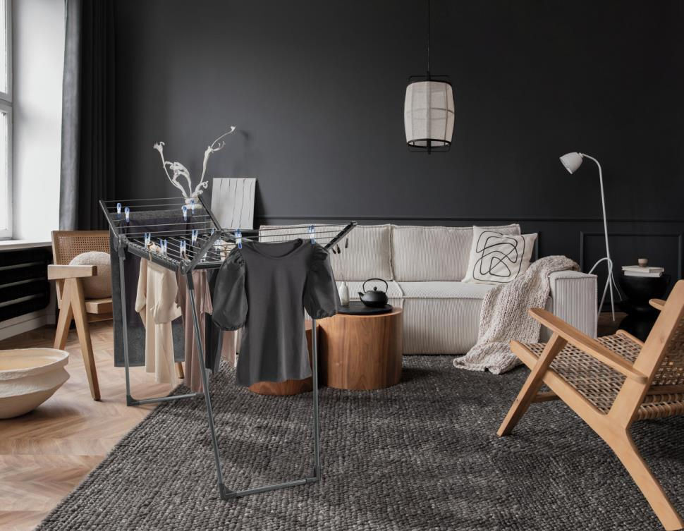 Leifheit Pegasus 150 Solid Slim 81690 Black