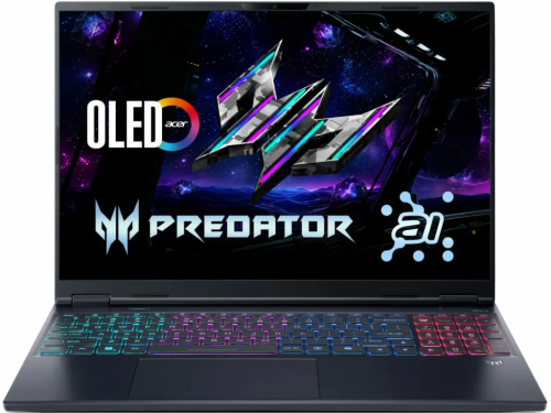 Acer Predator Helios Neo 16S AI PHN16S-71 / 16.0 OLED WQXGA / Ultra 9 275HX /  64Gb DDR5 / 2TB SSD / GeForce RTX 5070 Ti 12GB