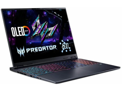 Acer Predator Helios Neo 16S AI PHN16S-71 / 16.0 OLED WQXGA / Core Ultra 9 275HX / 32GB DDR5 / 1TB SSD / GeForce RTX 5070 Ti 12GB