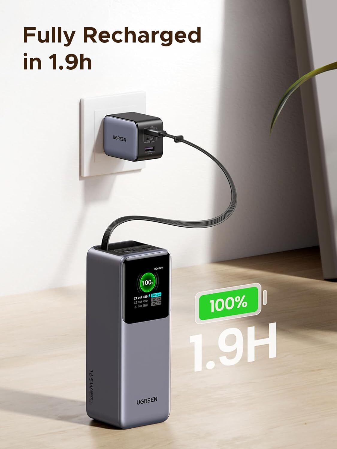 UGREEN Nexode Flight Approved 165W / 20000mAh
